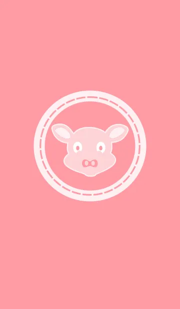 [LINE着せ替え] Funny Pig Faceの画像1