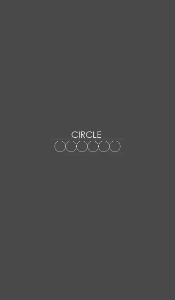 [LINE着せ替え] THE CIRCLEの画像1