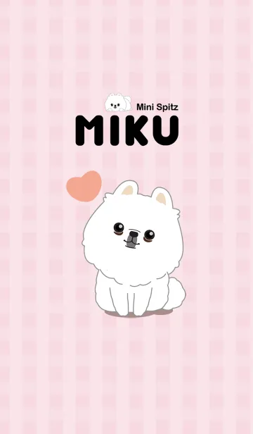 [LINE着せ替え] MIKU Mini Spitzの画像1
