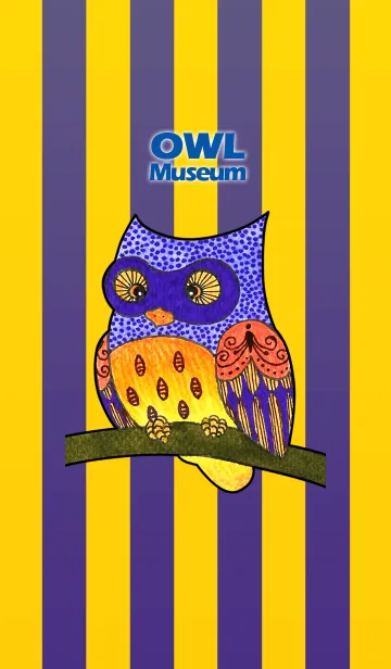 [LINE着せ替え] OWL Museum 28 - Magic Owlの画像1
