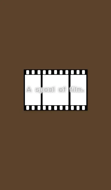 A spool of film.の着せ替えメイン画像
