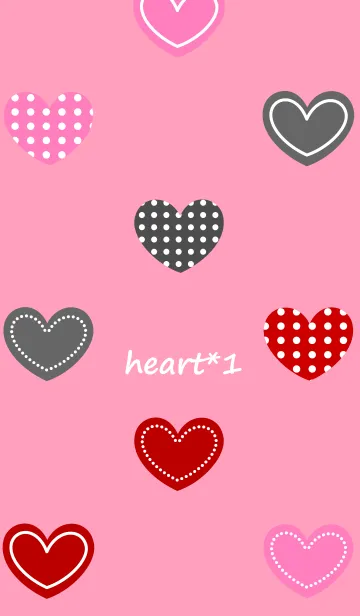 [LINE着せ替え] heart×1の画像1