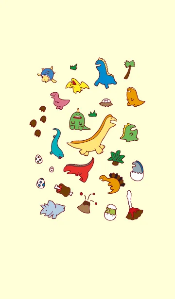 [LINE着せ替え] Little Dinosaur IIの画像1