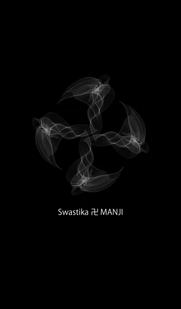 [LINE着せ替え] Smoke of Swastika 卍 MANJIの画像1