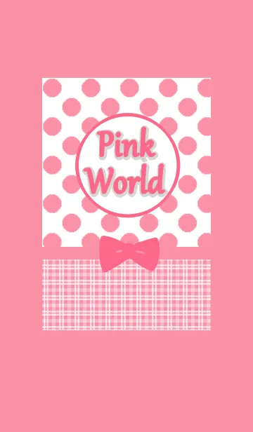 [LINE着せ替え] Pink Worldの画像1