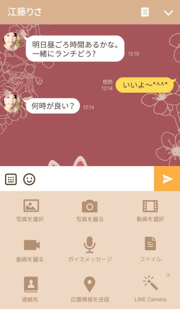 [LINE着せ替え] CHANG SIAM on tour Japan.の画像4