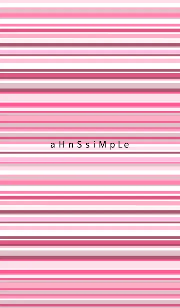 [LINE着せ替え] ahns simple_008_stripeの画像1