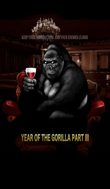 [LINE着せ替え] イヤー・オブ・ザ・ゴリラ 3の画像1
