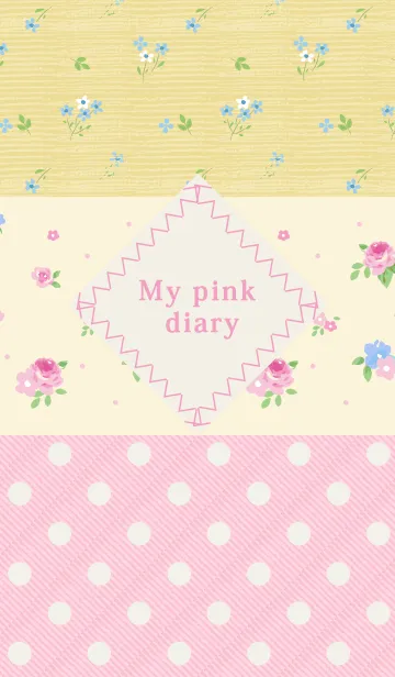 [LINE着せ替え] My pink diaryの画像1