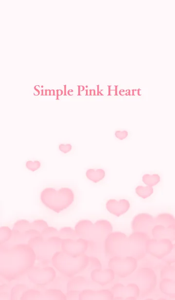 Simple Pink Heart.の着せ替えメイン画像