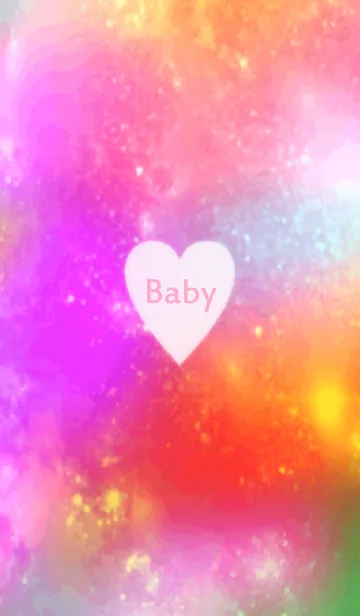 [LINE着せ替え] Baby love galaxyの画像1