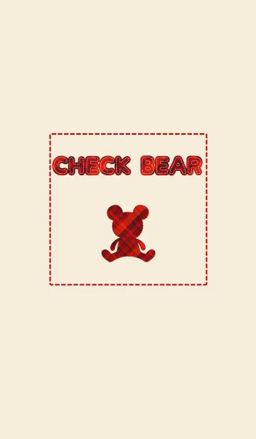 Check Bearの着せ替えメイン画像