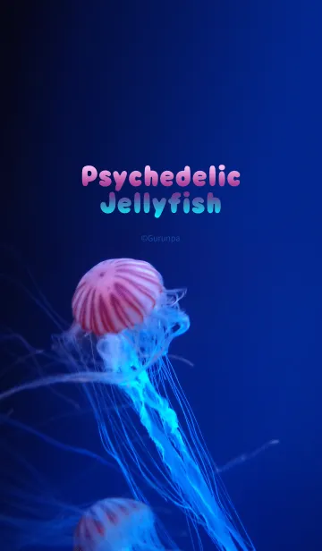 [LINE着せ替え] Psychedelic Jellyfishの画像1