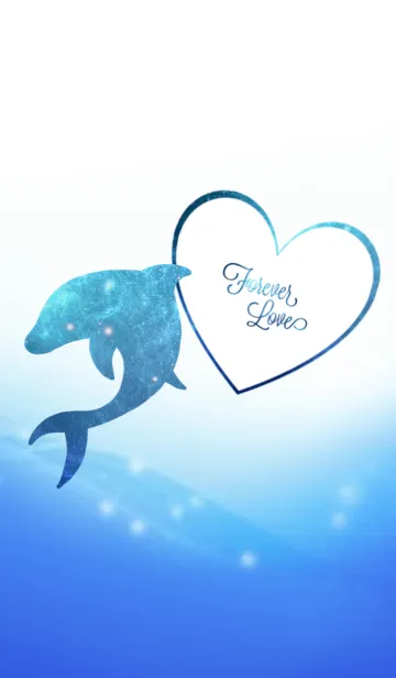 ♥ペア♥Dolphin Heart Heart Ver.の着せ替えメイン画像