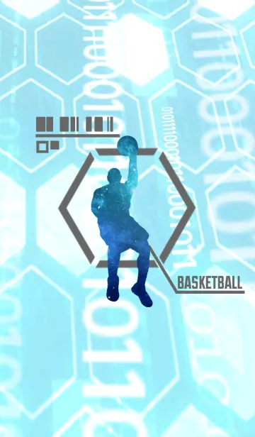 [LINE着せ替え] 電脳Basketballの画像1
