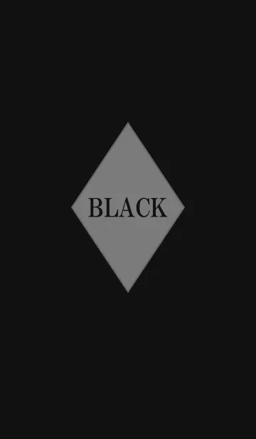 [LINE着せ替え] Black Simple design 3の画像1