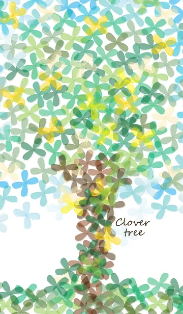 [LINE着せ替え] Clover treeの画像1