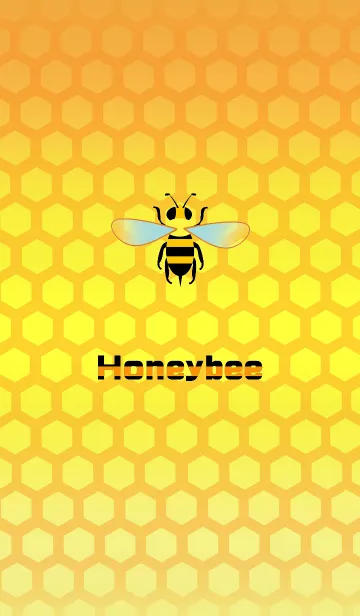 [LINE着せ替え] 蜂の巣模様の画像1