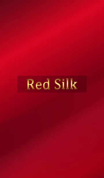 [LINE着せ替え] Red Silkの画像1