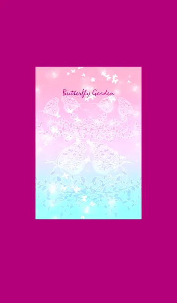 [LINE着せ替え] Butterfly Garden 1の画像1