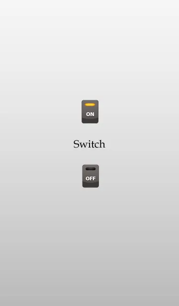 [LINE着せ替え] Please don't touch this switch.の画像1