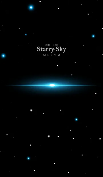 [LINE着せ替え] Starry Sky-BLUE STAR-の画像1