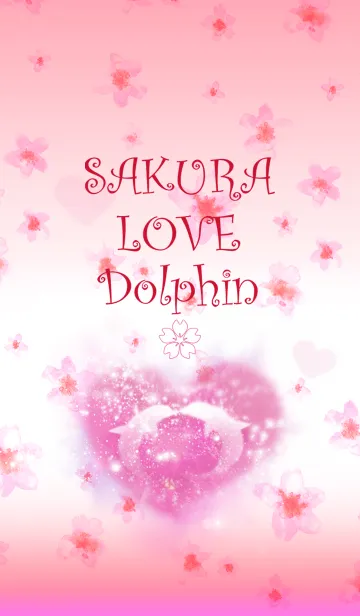 [LINE着せ替え] Sakura LOVE Dolphinの画像1