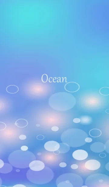 [LINE着せ替え] Fluffy Ocean.の画像1