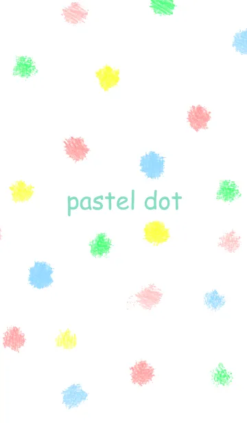 [LINE着せ替え] pastel dotの画像1