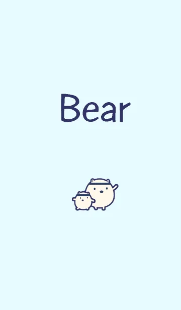 Ice Bear Cuteの着せ替えメイン画像