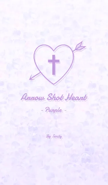 Arrow Shot Heart - Purple -の着せ替えメイン画像