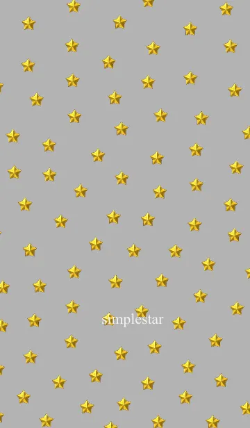 [LINE着せ替え] 星×シンプルの画像1