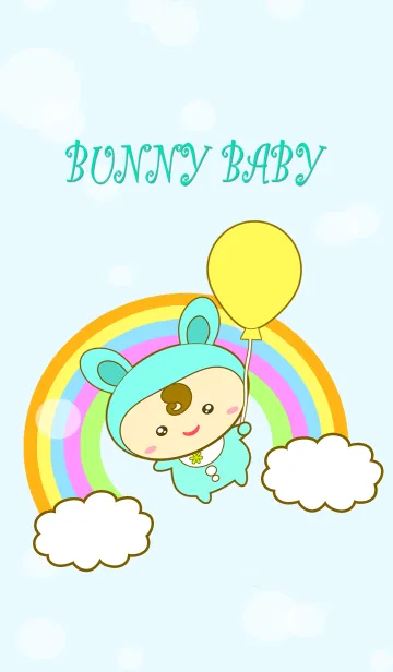 [LINE着せ替え] Bunny babyの画像1