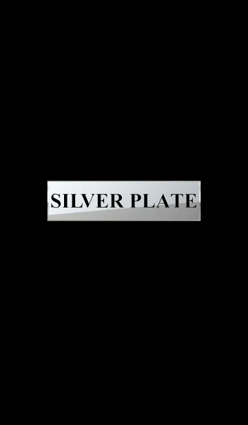 [LINE着せ替え] Silver Plateの画像1