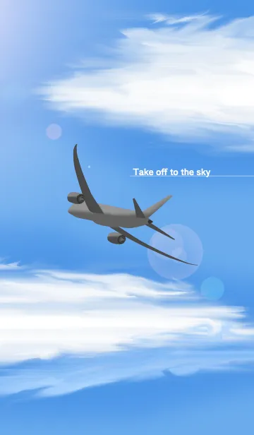 [LINE着せ替え] Take off to the SKYの画像1
