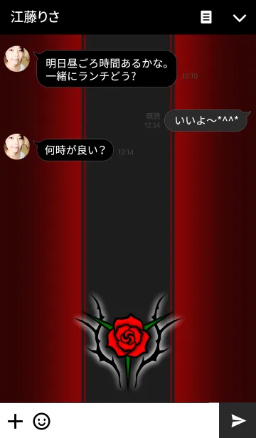 [LINE着せ替え] Rose Thornの画像3