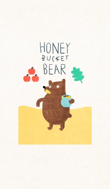 [LINE着せ替え] Honey Bucket Bearの画像1