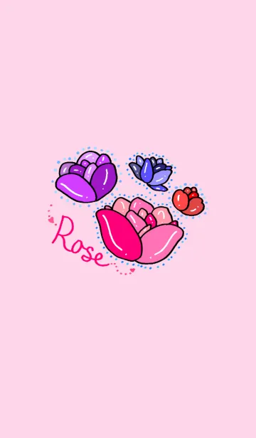 [LINE着せ替え] Rose...♡の画像1