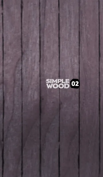 [LINE着せ替え] SIMPLE WOOD 02！の画像1