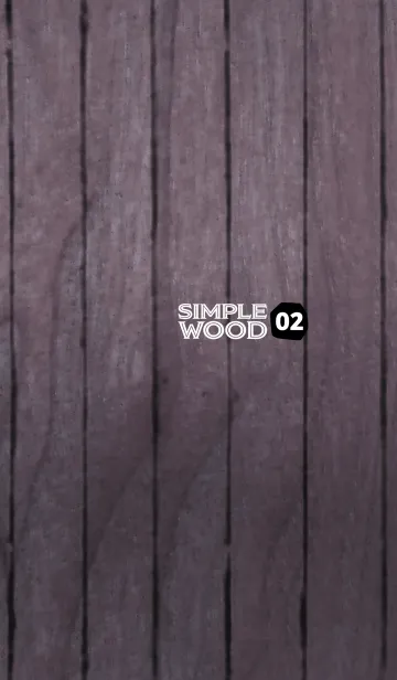 SIMPLE WOOD 02！の着せ替えメイン画像
