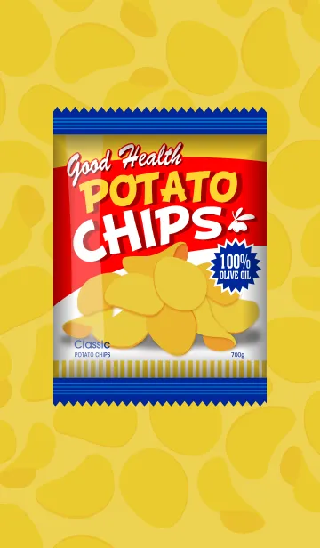 ポテトチップスの着せ替えメイン画像