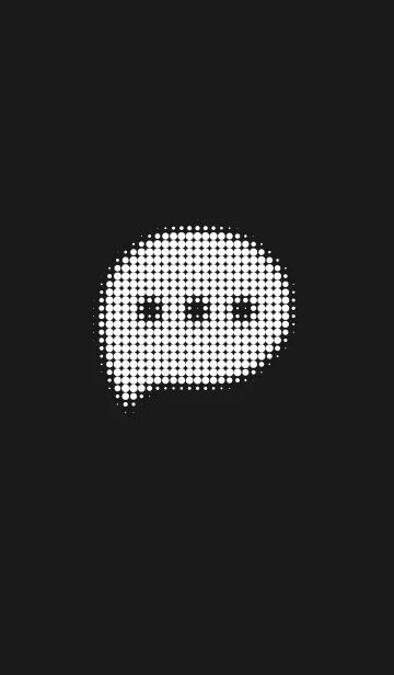 ドット/ブラックの着せ替えメイン画像