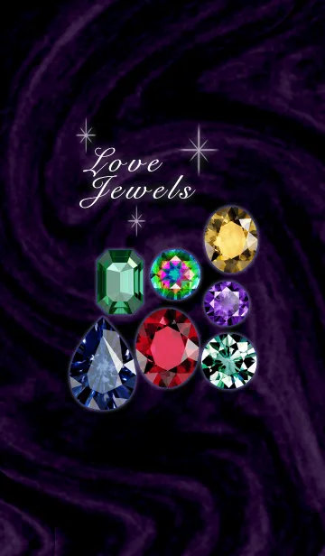 Love Jewelsー宝石大好きのLINE着せ替え