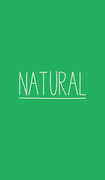 NATURAL greenの着せ替えメイン画像