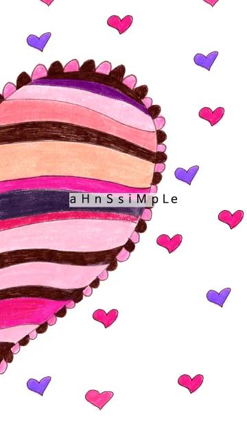ahns simple_015_heart_05_rightの着せ替えメイン画像