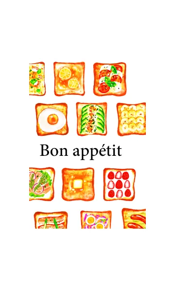 [LINE着せ替え] Bon appétitの画像1