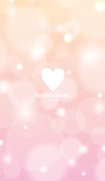 [LINE着せ替え] Spring Heartの画像1