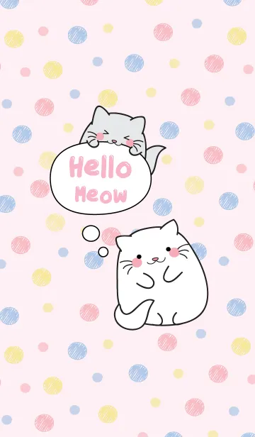 Hello meowの着せ替えメイン画像