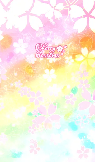 Pastel Sakura -Cherry blossoms- 桜と蝶の着せ替えメイン画像