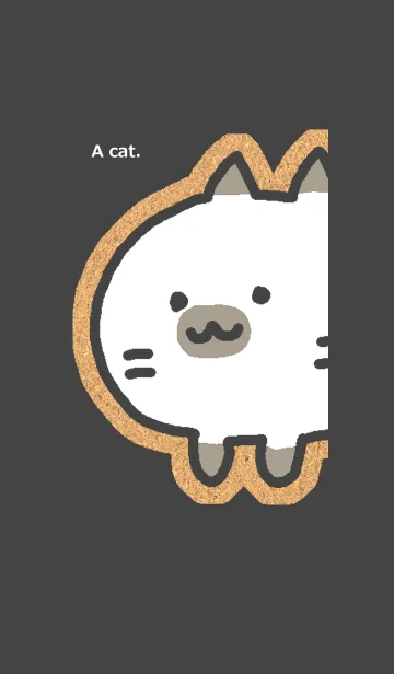 [LINE着せ替え] ネコが。コルクの画像1